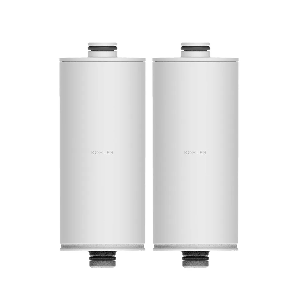 【KOHLER】Exhale2.0 維他命C沐浴軟水過濾器濾芯2入組