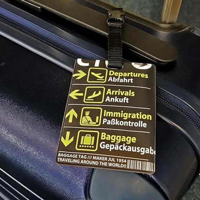 【台隆手創館】TTC行李箱名牌 行李吊牌(機場標示牌/航班標籤B/易碎品標籤)