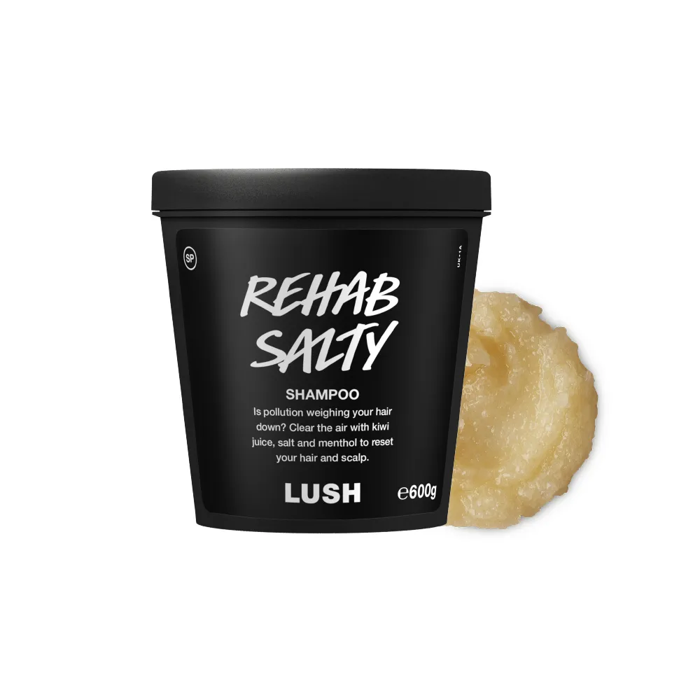 【LUSH 嵐舒】水果海鹽洗髮露 600g(洗髮露/修復秀髮/重拾光采/護髮)