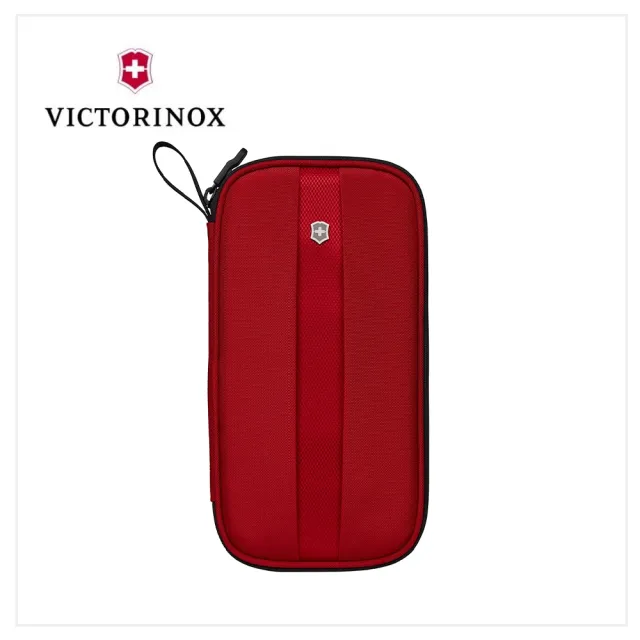 【VICTORINOX 瑞士維氏】TA 5.0直立式護照包-紅(610598)