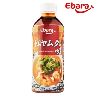【Ebara】荏原 泰式酸辣濃縮湯底500ml(冬蔭功 日本製 泰式酸辣海鮮)