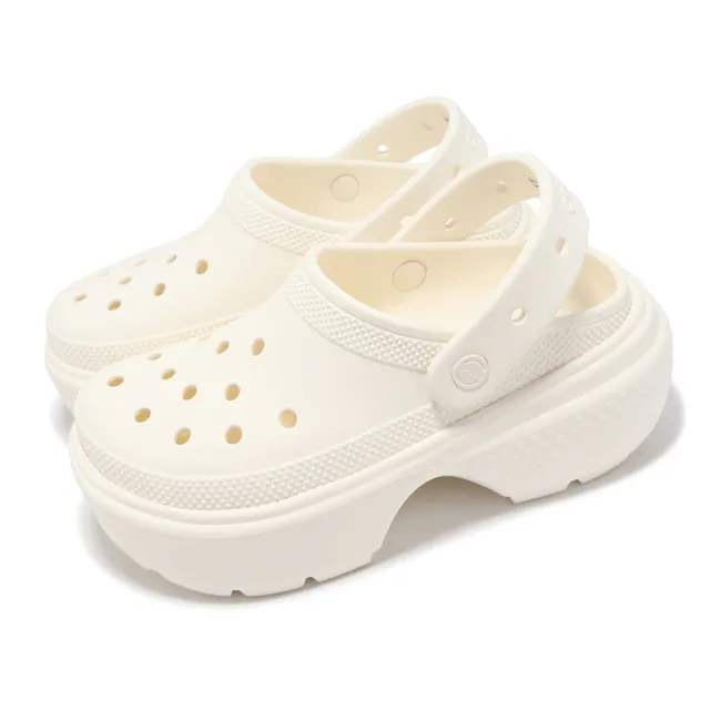 【Crocs】洞洞鞋 Stomp Clog 男鞋 女鞋 雪屋克駱格 厚底 增高 卡駱馳 單一價(2093470WV)