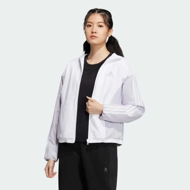 【adidas 官方旗艦】連帽外套 女 HY2875