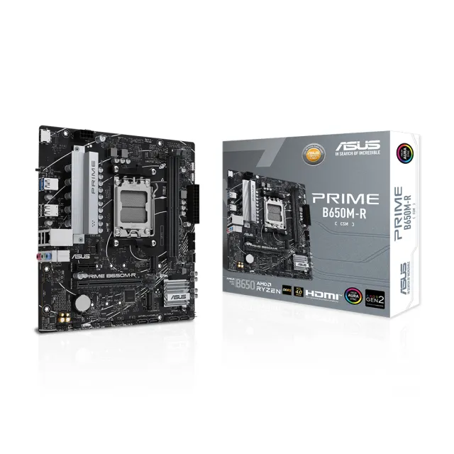 【ASUS 華碩】PRIME B650M-R-CSM DDR5 主機板