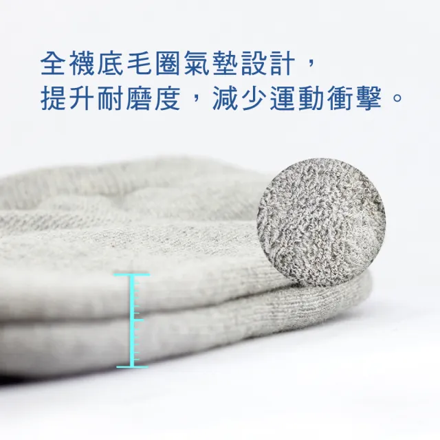 【PULO】9雙組 純棉輕氣墊休閒裸襪(短襪/毛巾底運動襪/女襪子/隱形襪/船襪/透氣網孔/防磨抗磨)