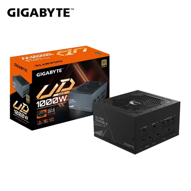 【GIGABYTE 技嘉】1000W組合★GeForce RTX4070 OC ICE 12G顯示卡+UD1000GM PG5電源供應器