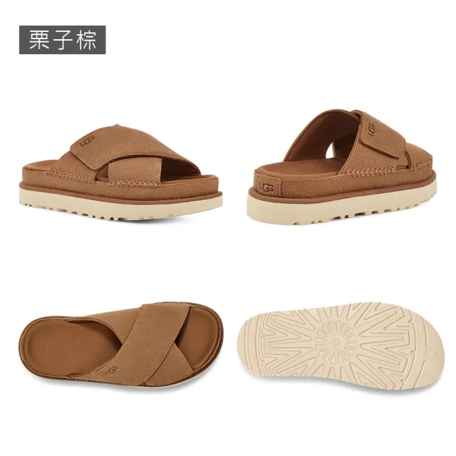 【UGG】雙11-女鞋/拖鞋/厚底鞋/懶人鞋  Goldenstar  Cross Slide(多款任選)