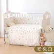 【i-smart】熊可愛多功能嬰兒床+杜邦床墊8公分+尿墊+蚊帳+寢具七件組(白色豪華五件組含安撫搖椅)