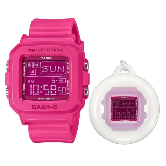 【CASIO 卡西歐】BABY-G+PLUS 30週年 流行休閒 電子錶(BGD-10K-4)