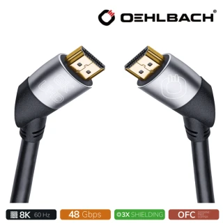 【Oehlbach】1.5m HDMI線-Easy Connect(30年保固)