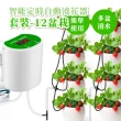 【園藝當家】智能定時自動澆花器套裝-12盆栽(usb充電 滴灌 滴劍 懶人澆花機 滴水器 花盆灌溉 自動灑水器)