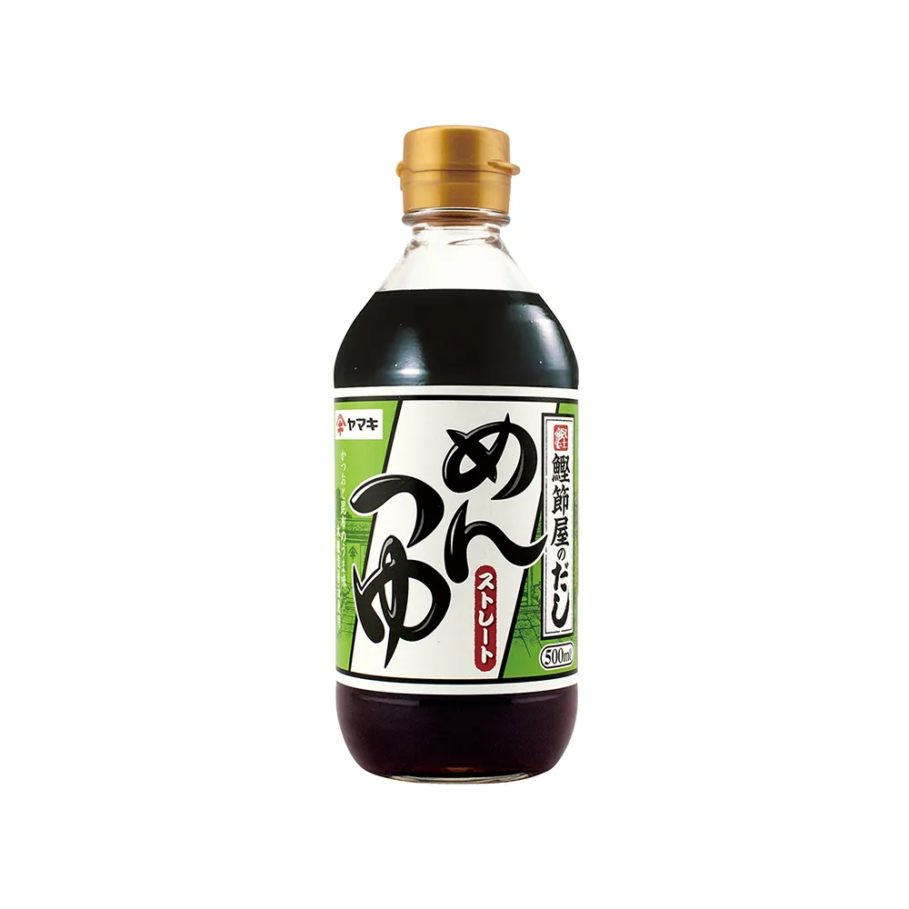 【YAMAKI】雅媽吉鰹魚風味露500ml(壽喜燒 蕎麥麵 日式醬油 日本製)