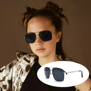 【GUGA】偏光金屬太陽眼鏡 潮酷流行款(UV400 100%紫外線 不鏽鋼材質 5040)