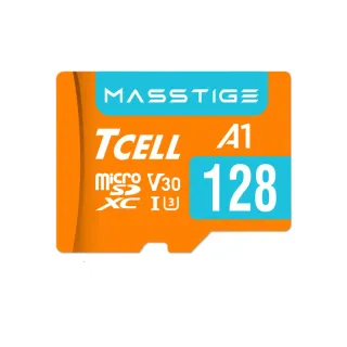 【TCELL 冠元】MASSTIGE A1 microSDXC 128GB 記憶卡