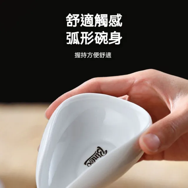 Bincoo 咖啡秤豆碟(接豆盤 陶瓷咖啡豆量杯 秤豆盤 專用碗量勺分裝盤)