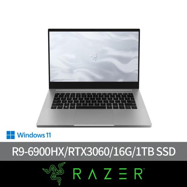 【Razer 雷蛇】14吋R9 144Hz電競筆電(Blade/R9-6900HX/RTX3060/16G/1TB SSD/Win 11)