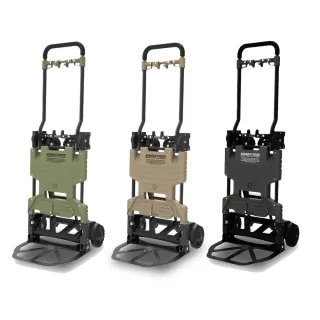 【ADAMOUTDOOR】兩用變形推車2代  ADCT-DC800(露營 野營 四輪 拖車 手拉車 裝備)