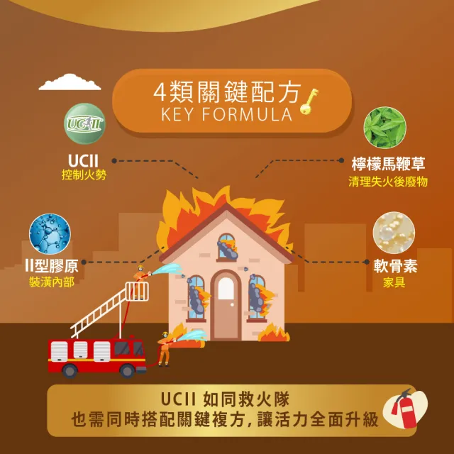 【Bioline 星譜生技】AGO活力股_1盒(60顆/盒)(原廠授權UC-II非變性二型膠原蛋白.專利水解二型膠原)