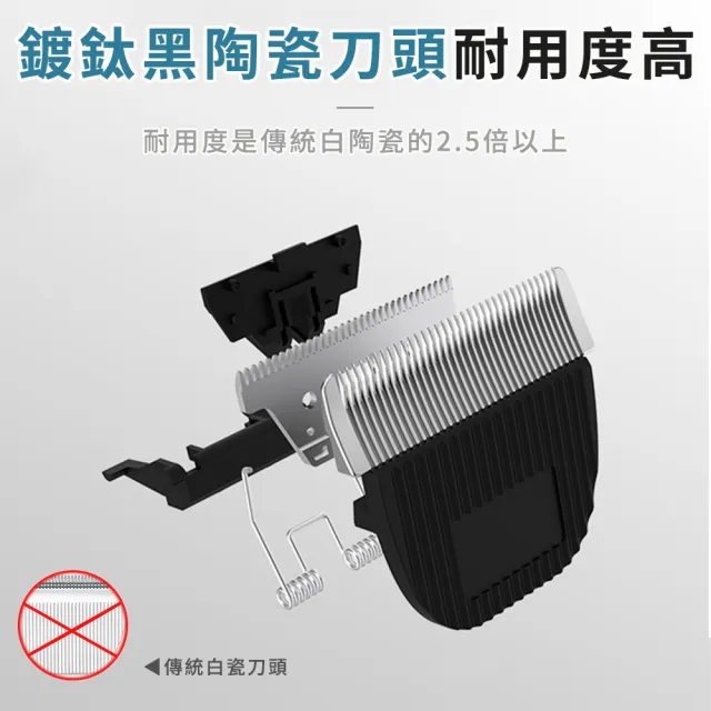 【Shernbao 神寶】PGC-670 全能型寵物電剪(寵物美容 寵物電剪 陶瓷刀頭 電推剪)