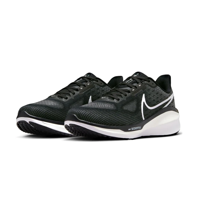 NIKE 耐吉 Nike Air Zoom Vomero 17 Black White 慢跑鞋 黑白 FB1309-004(男鞋 慢跑鞋 運動鞋)