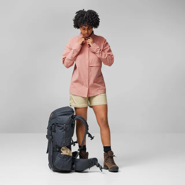 【Fjallraven】bisko Trekking 長袖襯衫 女(FR14600151)