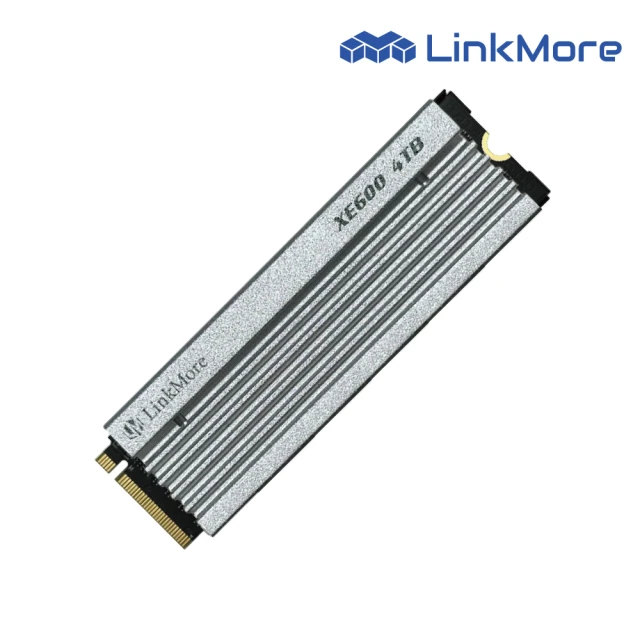 LinkMore XE600 4TB(M.2 2280 PCIe Gen 4x4 NVMe 1.4 SSD 固態硬碟 XE600-4TB 讀7200M/寫6000M)