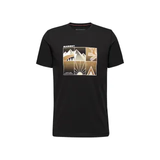【Mammut 長毛象】Mammut Core T-Shirt Men Outdoor 機能短袖T恤 男款 黑色 #1017-04044