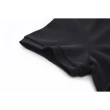 【FILA官方直營】#榮耀巴黎 女短袖洋裝-黑色(5DRY-1510-BK)