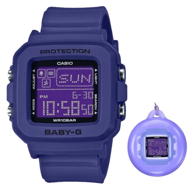 CASIO 卡西歐 BABY-G+PLUS 30週年 流行休閒 電子手錶(BGD-10K-2)