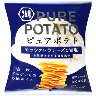 【KOIKEYA 湖池屋】PURE POTATO起司岩鹽薯片(52g)