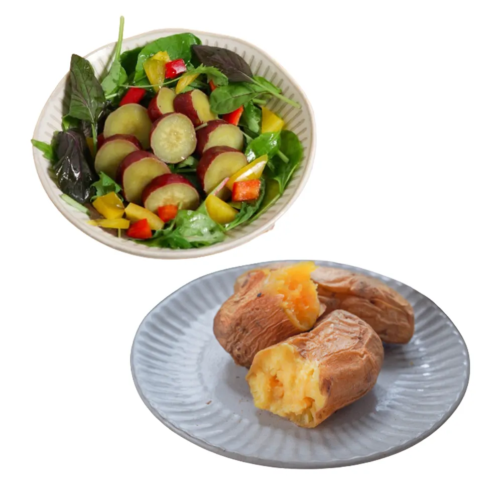 【巧食家】地瓜4包組合 500g/包(栗香地瓜X2包+冰夯地瓜X2包)