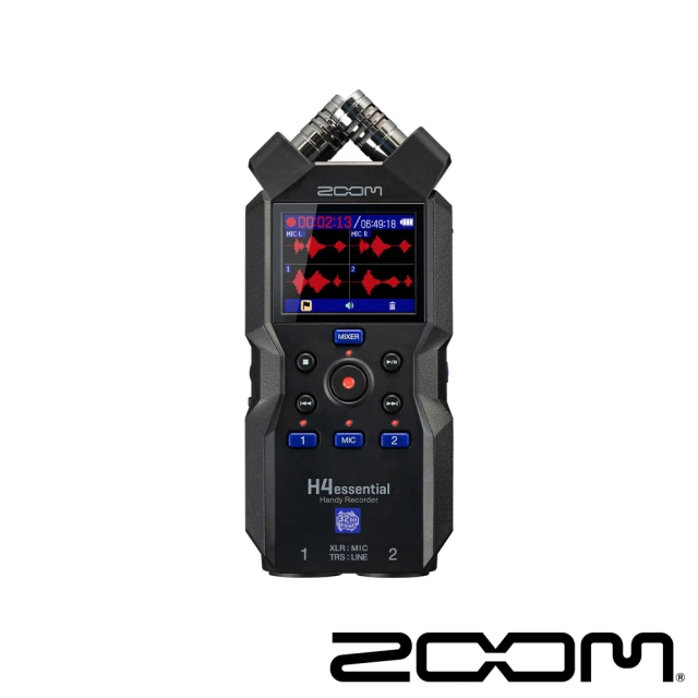 ZOOM H4 essential 手持錄音機 32位元浮點錄音(公司貨)