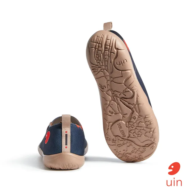 【uin】西班牙原創設計 男鞋 陽光海岸彩繪休閒鞋M1010862(彩繪)