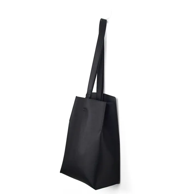 【Darker Than Black】Rectangular Bucket Bag 兩用方形水桶後背包(後背包/側背包/單肩包/真皮包)