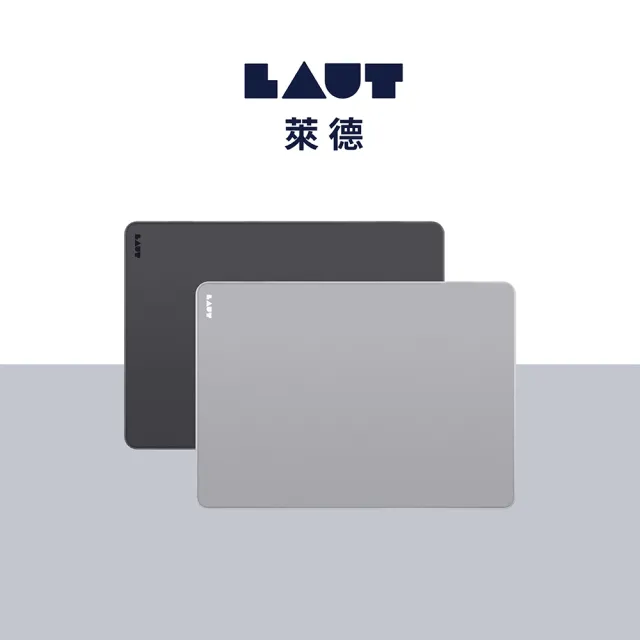 【LAUT 萊德】Macbook Air 15吋（2023/2024）霧面筆電保護殼-白(適用M2/M3電腦殼)