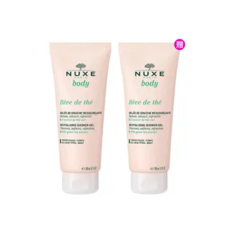 【NUXE 巴黎歐樹】綠茶清新水感沐浴膠200ML(買 1 送 1)