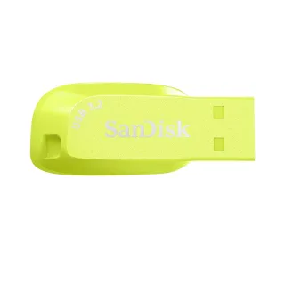【SanDisk】Ultra Shift USB 3.2 隨身碟螢火黃64GB(公司貨)