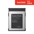 【SanDisk 晟碟】PRO-CINEMA CFexpress Type B 320GB記憶卡(公司貨)