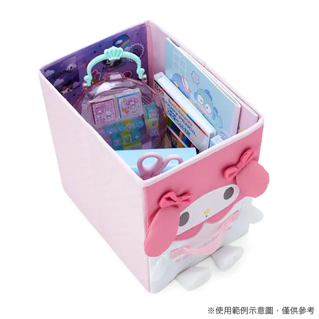 【SANRIO 三麗鷗】角色造型可折疊收納箱 S Hello Kitty 凱蒂貓