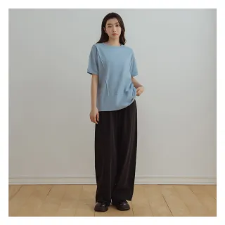 【MO-BO】MIT有機棉抗菌除臭拼接T