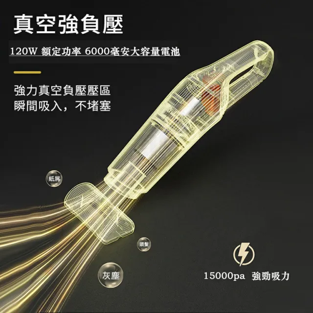 【小不記】無線手持兩用吸塵器 直立吸塵器 除塵器(15kPa強吸力/家車兩用/專註清潔/持久續航)