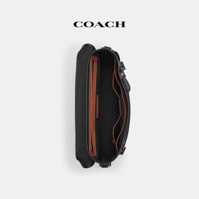 【COACH蔻馳官方直營】LEAGUE騎行手袋-JI/黑色(CU368)