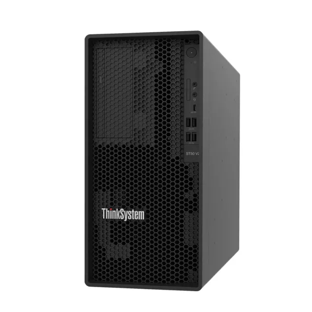 【Lenovo】四核商用伺服器(ST50 V2/E-2324G/8G/1TBX2/FD)