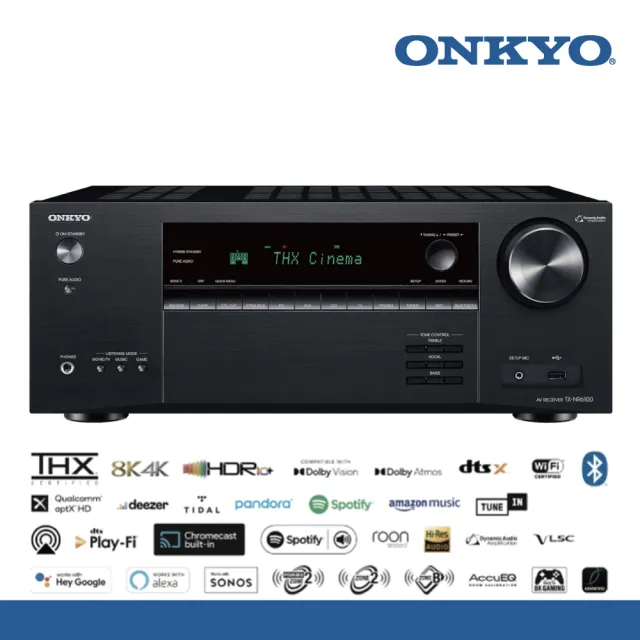 【ONKYO】TX-NR6100(7.2 聲道THX認證環繞擴大機)