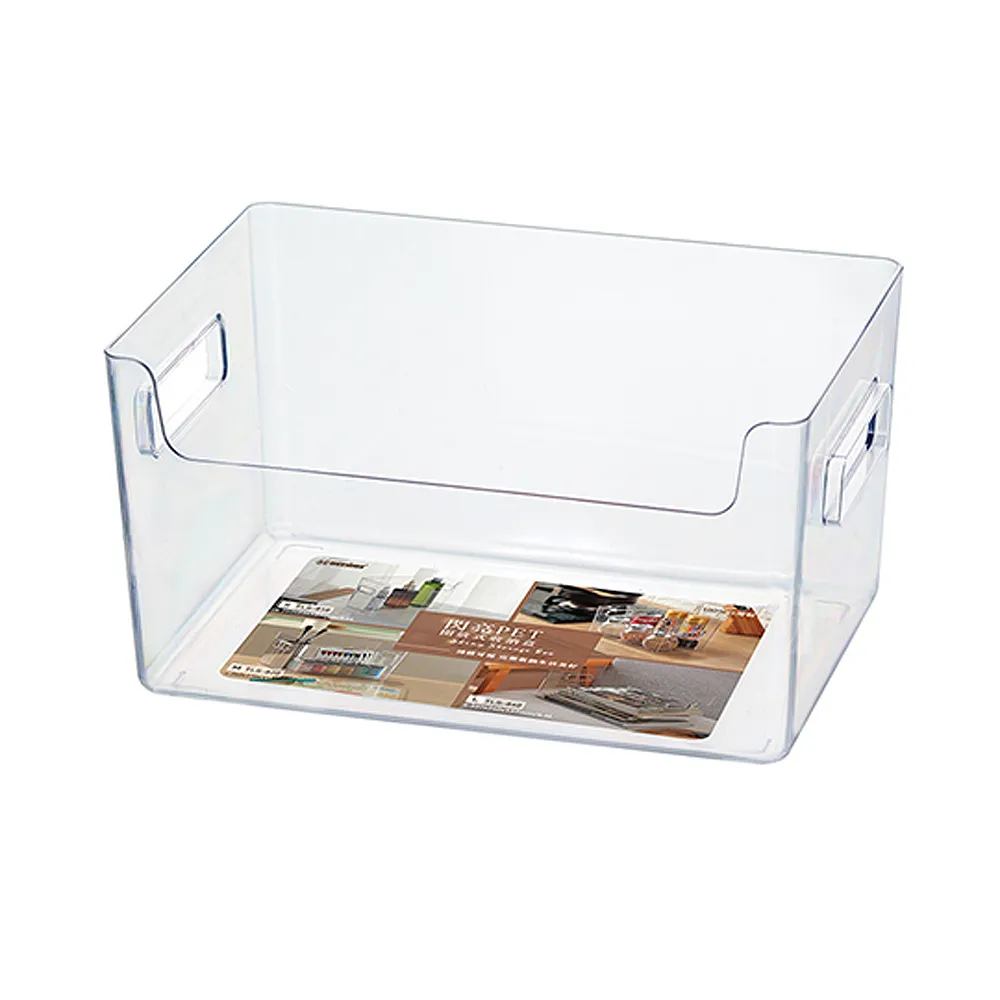 【生活King】透明開放收納盒-中(3.5 L)