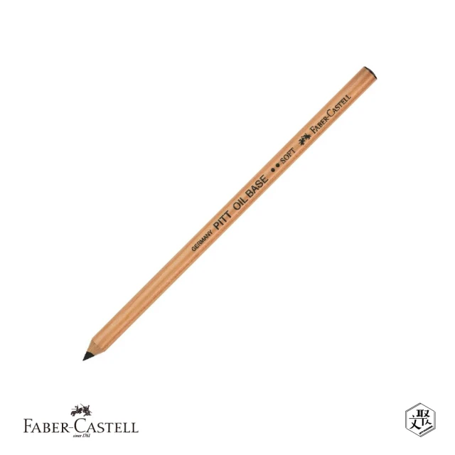 Faber-Castell PITT藝術家級-筆型炭精筆-黑色-軟-六入(原廠正貨)