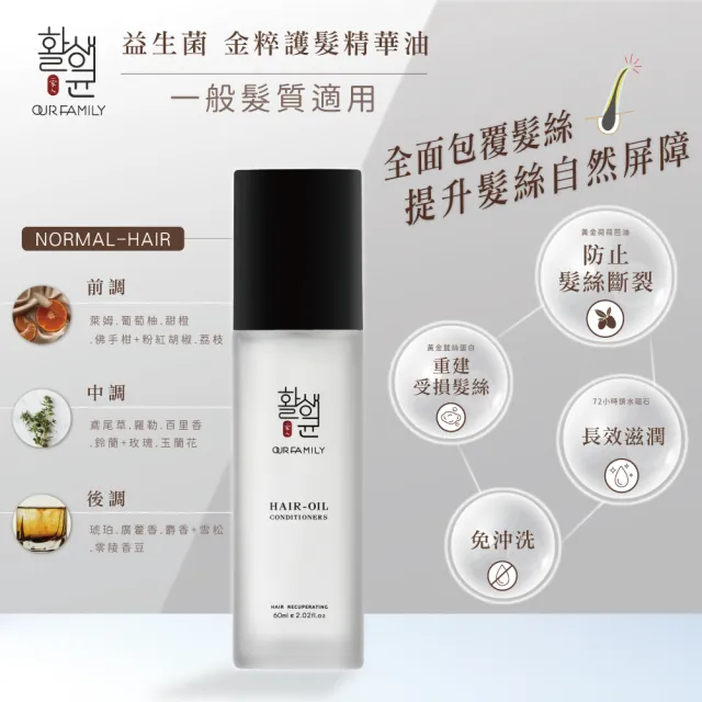 【一家人】免沖洗護髮乳60ml(一般髮質適用)