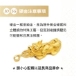 【金瑞利】買金送金珠  9999純金 荷葉珍珠黃金耳環(1.68錢±3厘)
