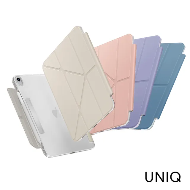 【UNIQ】iPad Air 13吋 2024 M2 Camden Click 磁吸設計帶筆槽多功能極簡透明保護套