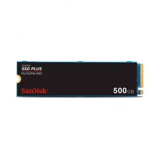 【SanDisk 晟碟】SSD PLUS M.2 NVMe PCIe Gen 3.0 內接式 SSD 500GB(SDSSDA3N-500G-G26)